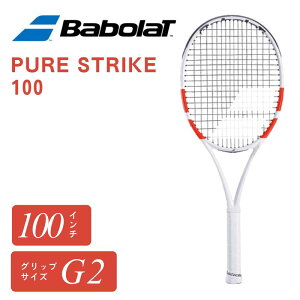 Babolat �o�{�� PURE STRIKE 100 �s���A�X�g���C�N100 �d���e�j�X���P�b�g �t���[���̂� G2 100�����C���` 300g NF2-TECH FSI�R���g���[�� SWX Pure Feel 101520