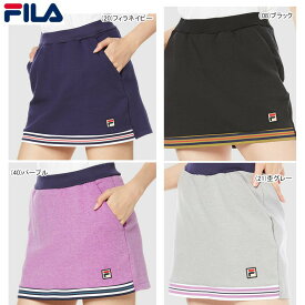 【エントリーでポイント10倍キャンペーン中！】【SALE】FILA フィラ レディース テニススコート ウェア テニス ラケットスポーツ ストレッチ VL2387【2021FW】