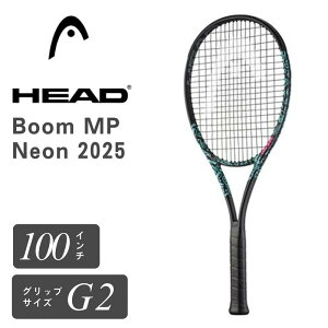 �w�b�h HEAD Boom MP Neon 2025 �u�[�� �G���s�[ �l�I�� G2 �d�� �e�j�X���P�b�g �t���[�� 100�����C���` 295g Auxetic 2.0 Torayca �o�C�I�J�[�{�� ���胂�f�� 231625