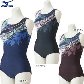 【あす楽対応】【新作 10%OFF】MIZUNO ミズノ スイムウェア 女性用 レディース ワンピース Uバック アクアフィットネス 水着 N2JA2344【22SS】