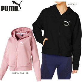 【あす楽対応】PUMA プーマ レディース 女性用 長袖 NU-TILITY フーデッド スウェット ジップアップ パーカー 580857【21】