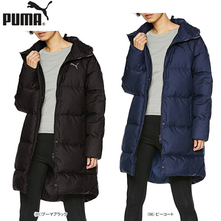 楽天市場 Sale Puma プーマ レディース 女性 トレーニングウェア ロング ダウンコート 中綿 撥水 防寒 19 ジャワスポーツ楽天市場支店