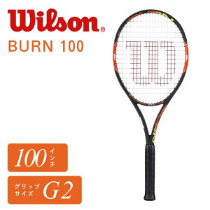 Wilson �E�B���\�� BURN 100 �e�j�X���P�b�g �d�� 100�C���` 303g 16×19 �X�s�� �p���[ �I�[�����E���h ���� ����