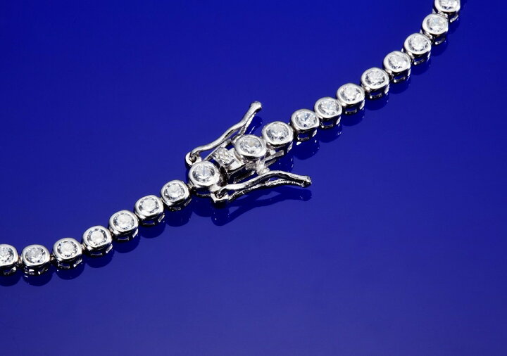 楽天市場】テニスブレスレット シルバー925 CZ : リッチモンド