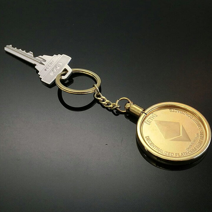 楽天市場】仮想通貨キーホルダー イーサリアム Ethereum ゴルフ 