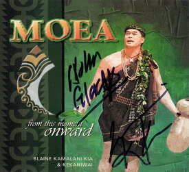 【中古 サイン入り Collectible Hawaiian CD】Hawaiian ハワイアン Hula CDBlaine Kamalani Kia/Moeaブレイン・カマラニ・キア