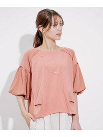 【SALE／50%OFF】布帛切替トップス JAYRO ジャイロ トップス その他のトップス ブラック ホワイト ブルー ブラウン【RBA_E】[Rakuten Fashion]