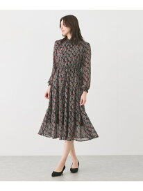 【SALE／30%OFF】ハイネックプリントワンピース JAYRO ジャイロ ワンピース・ドレス ワンピース ピンク ブラック【RBA_E】【送料無料】[Rakuten Fashion]