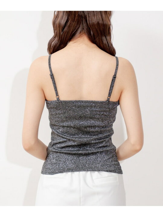 楽天市場】【SALE／28%OFF】カップ付ラメスクエアキャミ JAYRO 