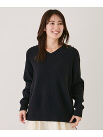 【SALE／30%OFF】スフレヤーンVネックニットプルオーバー JAYRO ジャイロ トップス ニット レッド ピンク ベージュ ネイビー ブラック ホワイト イエロー【RBA_E】[Rakuten Fashion]