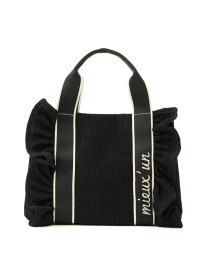 【SALE／20%OFF】フリルテープトートバッグ JAYRO ジャイロ バッグ トートバッグ ピンク シルバー ブラック ベージュ ネイビー【RBA_E】[Rakuten Fashion]
