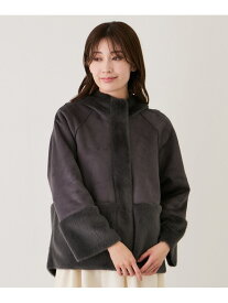 【SALE／30%OFF】フェークムートンファーコート JAYRO ジャイロ ジャケット・アウター ムートンコート グレー ホワイト ベージュ【RBA_E】【送料無料】[Rakuten Fashion]