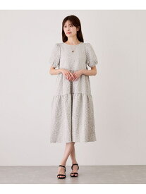 【SALE／16%OFF】フラワーエンボスワンピース JAYRO ジャイロ ワンピース・ドレス ワンピース ブラック グレー ベージュ【RBA_E】【送料無料】[Rakuten Fashion]