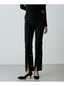 【SALE／50%OFF】ビジュー使いストレッチパンツ JAYRO ジャイロ パンツ その他のパンツ ブラック ブルー【RBA_E】[Rakuten Fashion]