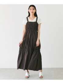 【SALE／30%OFF】シャーリングジャンスカ JAYRO ジャイロ ワンピース・ドレス ワンピース ブラック カーキグリーン【RBA_E】[Rakuten Fashion]