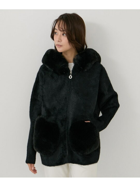 フェイクファーコート ロングコート 即日発送美品 JAYRO サイズM