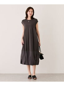 【SALE／20%OFF】切替ノースリワンピース JAYRO ジャイロ ワンピース・ドレス ワンピース グレー ブラック【RBA_E】【送料無料】[Rakuten Fashion]
