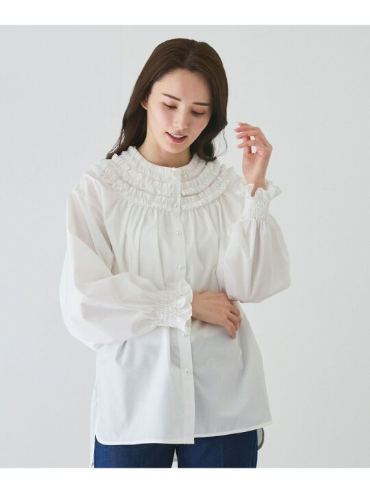 楽天市場】【SALE／30%OFF】エリフリルブラウス JAYRO ジャイロ 