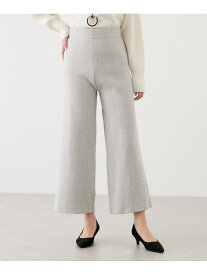 【SALE／50%OFF】ヘリンボーン柄ニットパンツ JAYRO ジャイロ パンツ その他のパンツ グレー ブラック【RBA_E】[Rakuten Fashion]