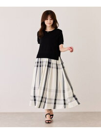 【SALE／16%OFF】ニットトップス*チェックワンピース JAYRO ジャイロ ワンピース・ドレス ワンピース ホワイト ブラック【RBA_E】【送料無料】[Rakuten Fashion]