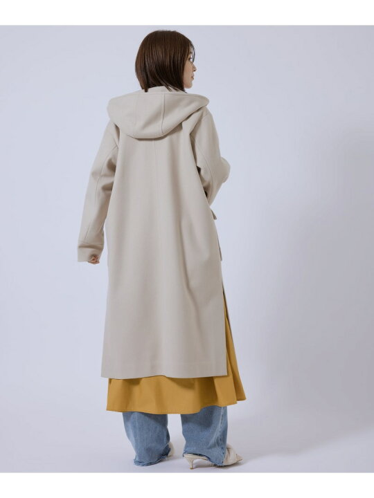 楽天市場】【SALE／15%OFF】ジャージメルトンフードロングコート JAYRO 
