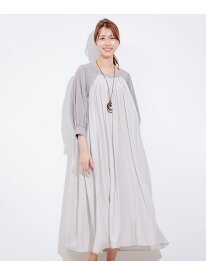 【SALE／50%OFF】デザインヨーク切替ギャザーワンピース JAYRO ジャイロ ワンピース・ドレス ワンピース ブラック ベージュ グレー ネイビー【RBA_E】【送料無料】[Rakuten Fashion]