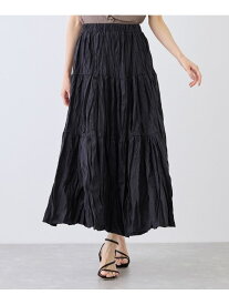 ワッシャーティアードスカート JAYRO ジャイロ スカート その他のスカート ベージュ グレー ブラック【送料無料】[Rakuten Fashion]