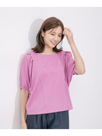 【SALE／50%OFF】タックスリーブパフプルオーバー JAYRO ジャイロ トップス カットソー・Tシャツ パープル ピンク ブラック ホワイト【RBA_E】[Rakuten Fashion]