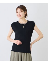 リブバイカラーニット JAYRO ジャイロ トップス ノースリーブ・タンクトップ ワインレッド ベージュ ホワイト ブラック【送料無料】[Rakuten Fashion]