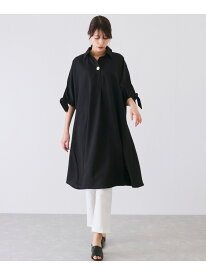 【SALE／20%OFF】袖リボンワンピース JAYRO ジャイロ ワンピース・ドレス ワンピース ブラウン ワインレッド イエロー レッド グリーン ベージュ グレー ブラック ブルー ネイビー【RBA_E】【送料無料】[Rakuten Fashion]