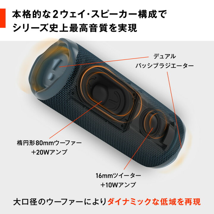 楽天市場】【公式限定カラー】 JBL Bluetoothスピーカー FLIP 6 TEAL 