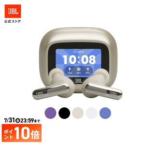 ��BRAND DAY��P10�{������N�[�|��7/30�`�y��������z�ŐV���f�� JBL ���C�����X�C���z�� LIVE BEAM4| �C���z�� Bluetooth 6.0 �m�C�Y�L�����Z�����O �t���t�� �^�b�`�p�l�� �ő�48���ԍĐ� LE�I�[�f�B�I