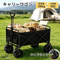 【新品発売★楽天マラソン限定2000円OFFクーポン】キャリーワゴン アウトドアワゴン キャンプワゴン キャ…