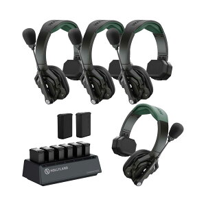 Hollyland Solidcom SE Pro-4S (4�l�p/���C�����X�C���J��/1.9GHz/In-Ear�@�\�t/IPX4�h��/�m�C�Y�L�����Z�����O����)