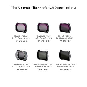 Tilta DJI Osmo Pocket 3pیP[X(XgXgbvt) Protective Travel Case with Wrist Strap (TA-T65-PTK)