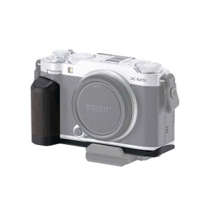 TILTA �x�m�t�C���� X-M5�p�ؐ��O���b�v�t����t�x�[�X�v���[�gMounting Baseplate with Wooden Grip for Fujifilm X-M5 (TA-T73-WG-B/-S)