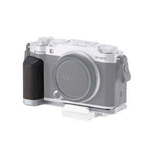 TILTA �x�m�t�C���� X-M5�p�ؐ��O���b�v�t����t�x�[�X�v���[�gMounting Baseplate with Wooden Grip for Fujifilm X-M5 (TA-T73-WG-B/-S)