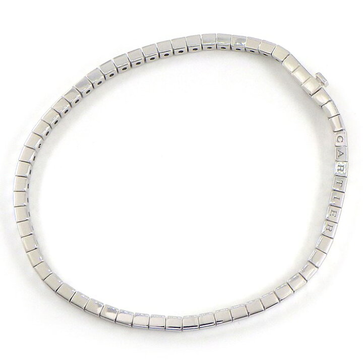 楽天市場】カルティエ Cartier ブレスレット ラニエール ロゴ K18WG  