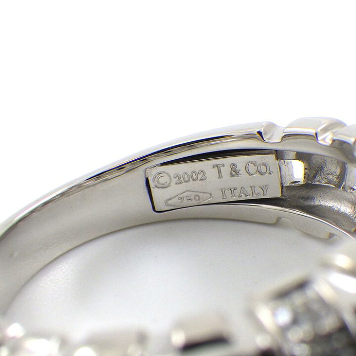 楽天市場】ティファニー Tiffany & Co. リング ウォーブン メッシュ 