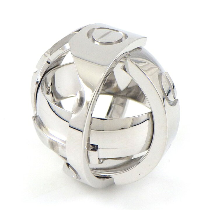 楽天市場】カルティエ Cartier リング アストロ ラブ K18WG 10号 / #50  