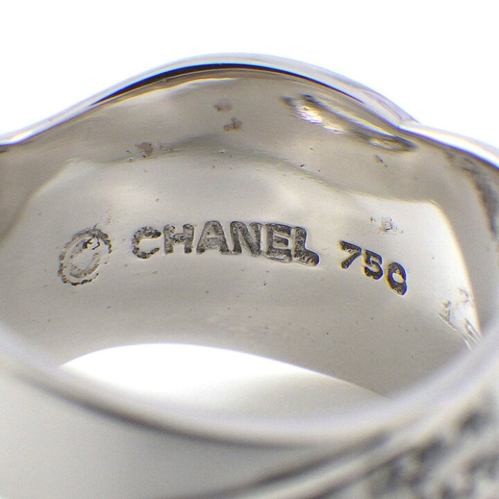 楽天市場】シャネル CHANEL リング ボルディック シグネチャー ワイド 