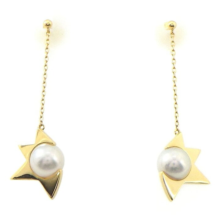 楽天市場】タサキ 田崎真珠 TASAKI ピアス コメット スター スウィング 