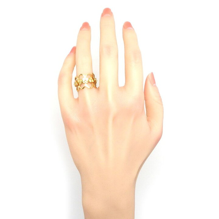 楽天市場】ショーメ Chaumet リング オルタンシア 紫陽花 オープン  