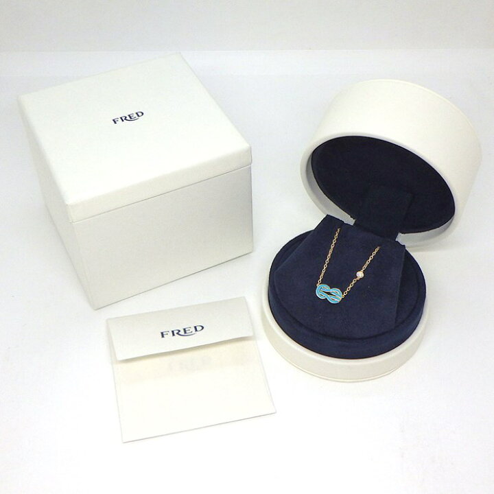 楽天市場】フレッド FRED ネックレス シャンス アンフィニ 7B0251-000 