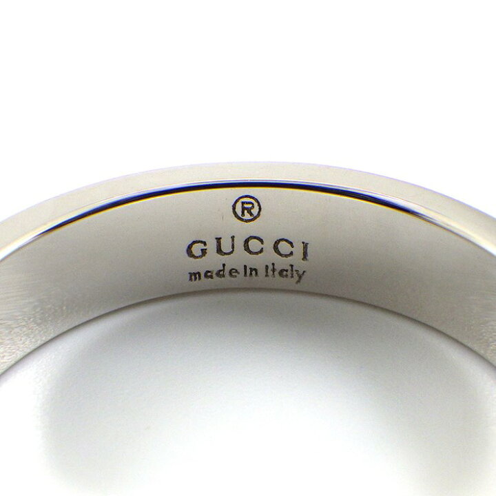 楽天市場】グッチ GUCCI リング アイコン プリント シグネチャー ロゴ  