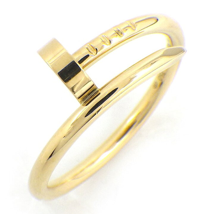 楽天市場】カルティエ Cartier リング ジュスト アン クル スモール SM  