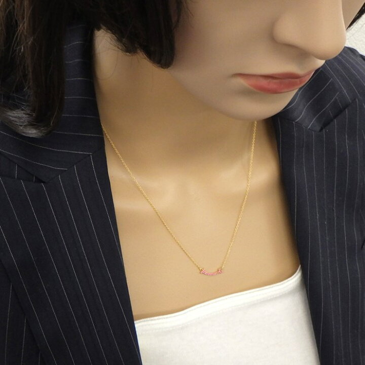 楽天市場】ティファニー Tiffany & Co. ネックレス T スマイル ミニ  