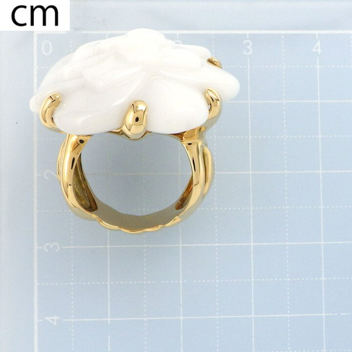 楽天市場】【☆最終お値引き品】 シャネル CHANEL リング カメリア 