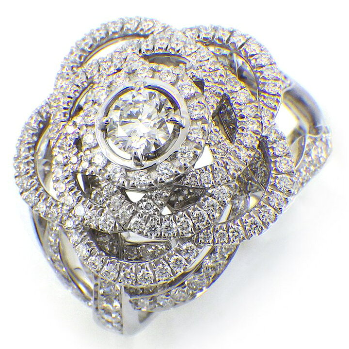 楽天市場】シャネル CHANEL リング カメリア J4202 フラワー フル 