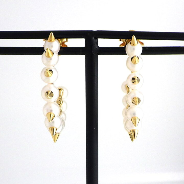 楽天市場】タサキ 田崎真珠 TASAKI ピアス フープ デインジャー  